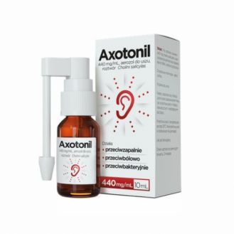 Axotonil, aerozol do uszu,...