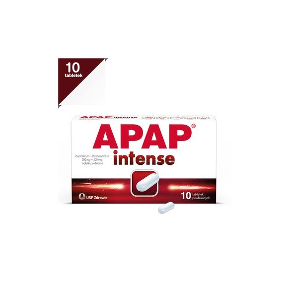 Apap Intense, tabletki, 10szt