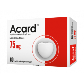 Acard 75 mg,  tabletki...