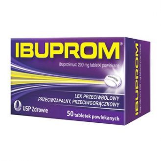 Ibuprom, 200 mg, tabletki,...