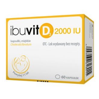 Ibuvit D3 2000 IU, kapsułki...