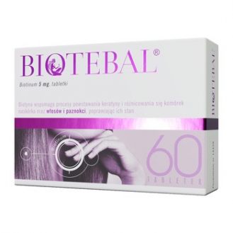 Biotebal 5 mg, tabletki, 60...