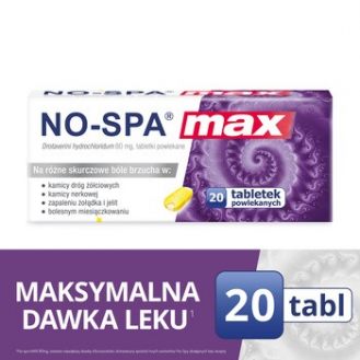 No- Spa Max 80 mg, tabletki...