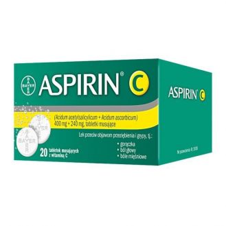 Aspirin C, tabletki...