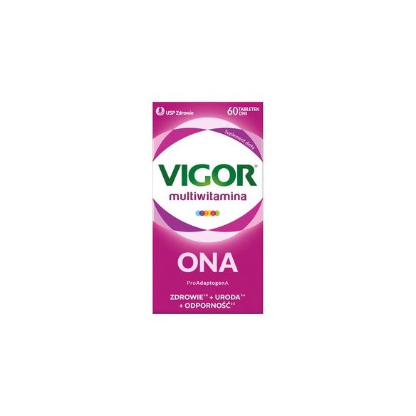Vigor Multiwitamina Ona, tabletki, 60szt