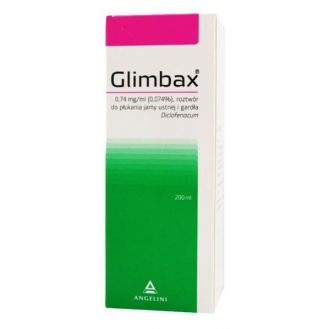 Glimbax 0,74mg/ml, płyn,...