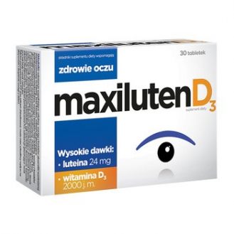 Maxiluten D3, tabletki, 30...