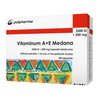 Vitaminum A + E Medana,...