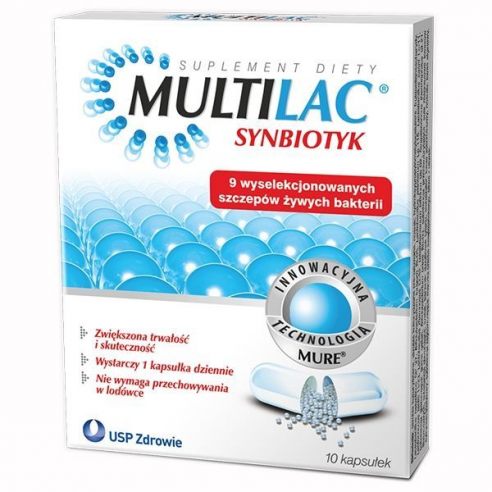 Multilac, kapsułki, 10 szt
