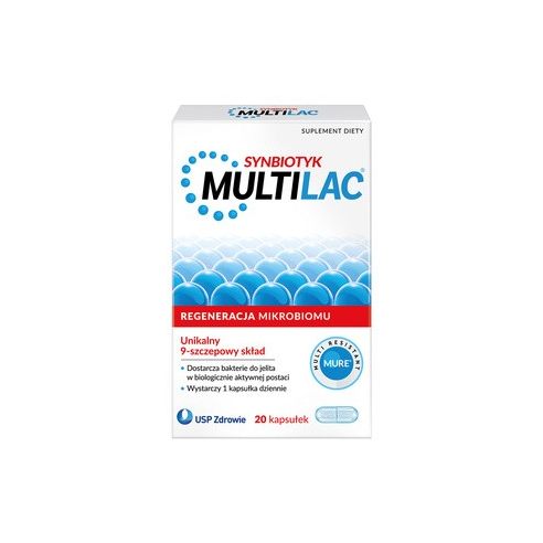 Multilac, kapsułki, 20 szt
