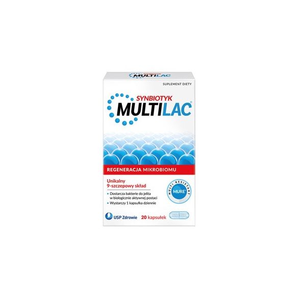 Multilac, kapsułki, 20 szt
