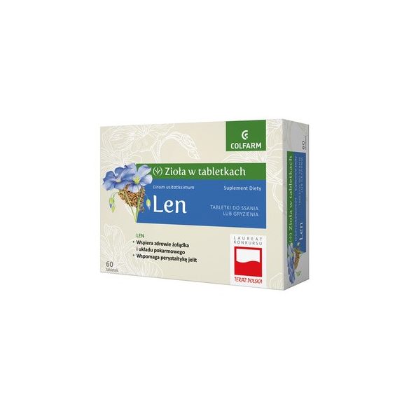 Len, tabletki do ssania, 60 szt