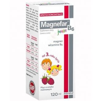 Magnefar B6 Junior, płyn,...