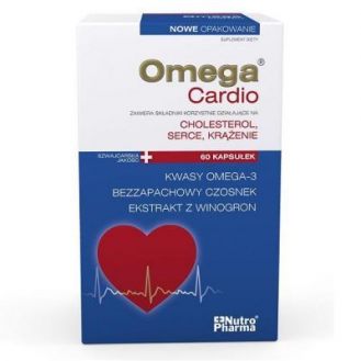 Omega Cardio + Czosnek,...