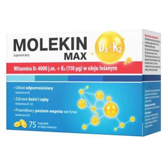 Molekin D3 + K2 Max w oleju...