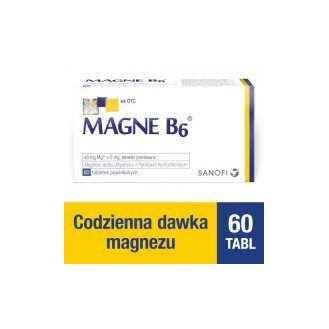 Magne B6, tabletki...