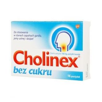 Cholinex bez cukru,...