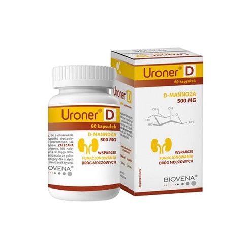 Uroner D, kapsułki, 60szt