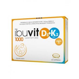 Ibuvit D3 1000 + K2 MK-7 +...