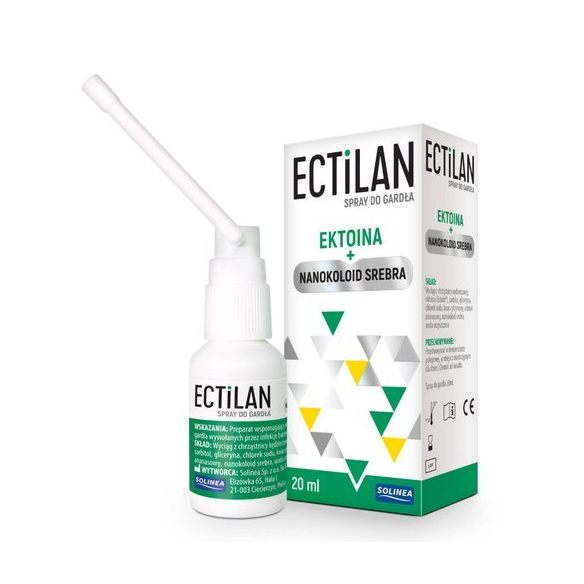Ectilan, spray do gardła, 20ml