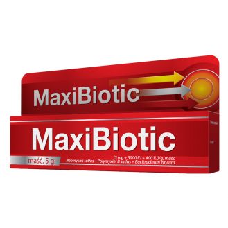 Maxibiotic, maść, 5 g
