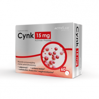 Activlab Pharma cynk 15mg,...