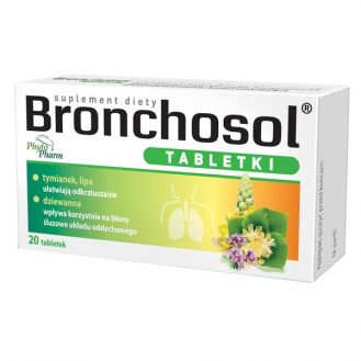 Bronchosol Solid, tabletki...