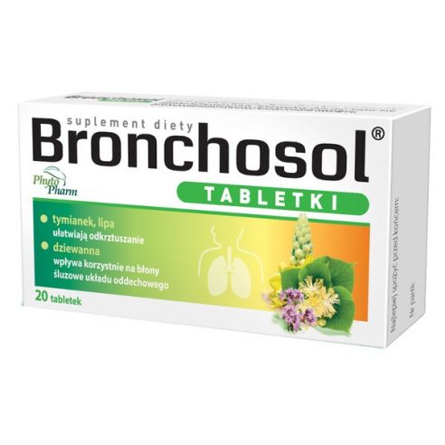 Bronchosol Solid, tabletki powlekane, 20szt