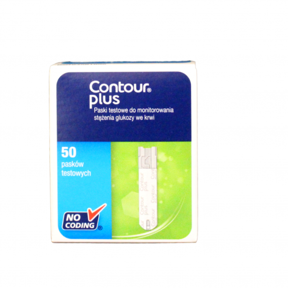 Contour Plus, test paskowy, 50 szt.