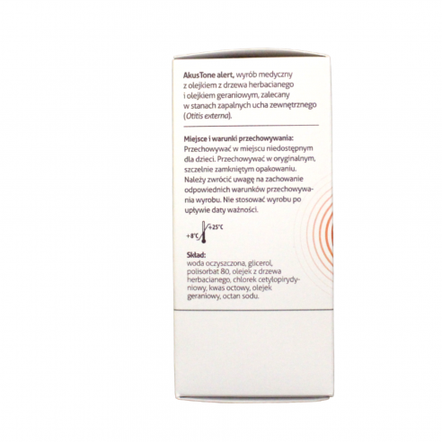 Akustone Alert, krople do uszu, 15ml