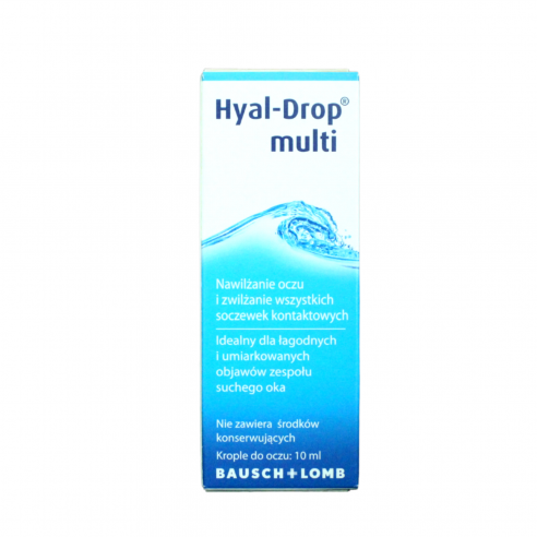 Hyal Drop Multi, krople do oczu, 10 ml