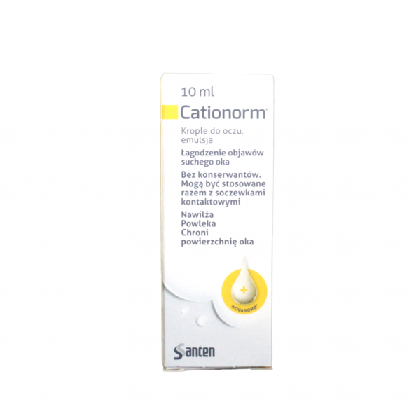 Cationorm, krople do oczu, 10 ml
