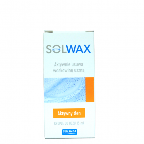 Solwax Active, krople, 15 ml