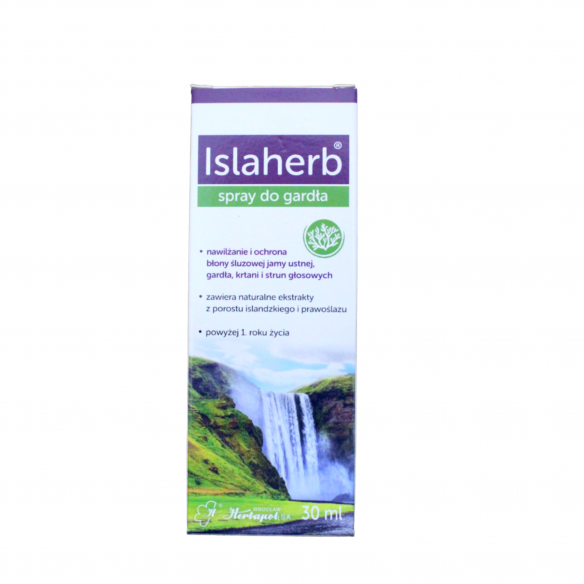 Islaherb, spray do gardła, 30 ml