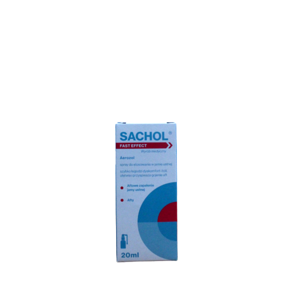 Sachol Fast Effect Aerozol, 20ml