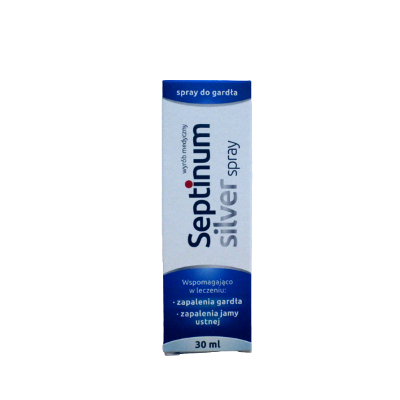 Septinum Silver, spray do gardła, 30ml