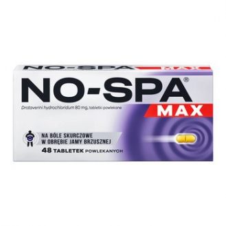 No-spa Max, tabletki 80mg,...