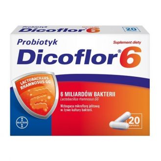 Dicoflor 6, kapsułki, 20szt