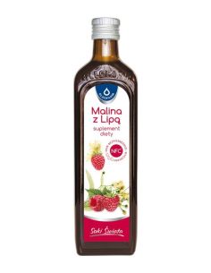 Malina z lipą, sok, 490ml