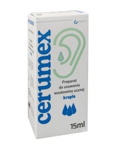 Cerumex, krople do uszu, 15ml