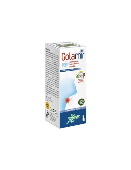 Golamir 2ACT, Spray do gardła, 30ml