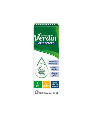 Verdin Fast Expert, krople, 30ml