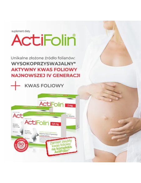 ActiFolin, tabletki 0,8mg, 30szt