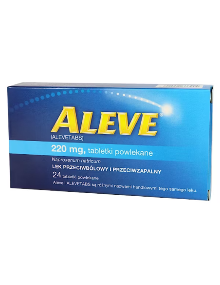 Aleve, tabletki, 24 szt