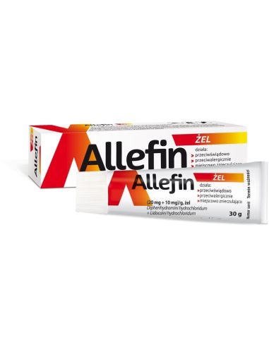 Allefin, żel, 30g