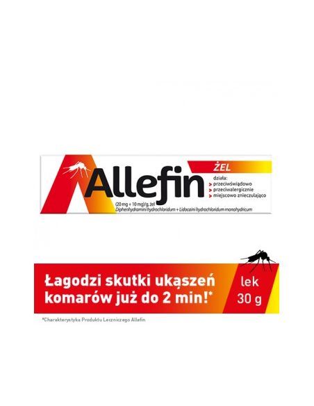 Allefin, żel, 30g