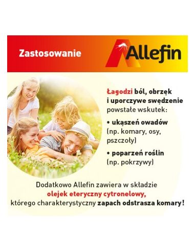 Allefin, żel, 30g