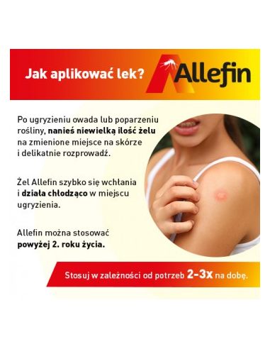Allefin, żel, 30g