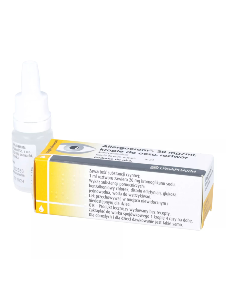 Allergocrom 20mg/ml , krople do oczu, 10 ml