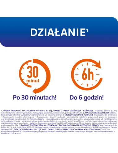 Aviomarin, tabletki, 5szt